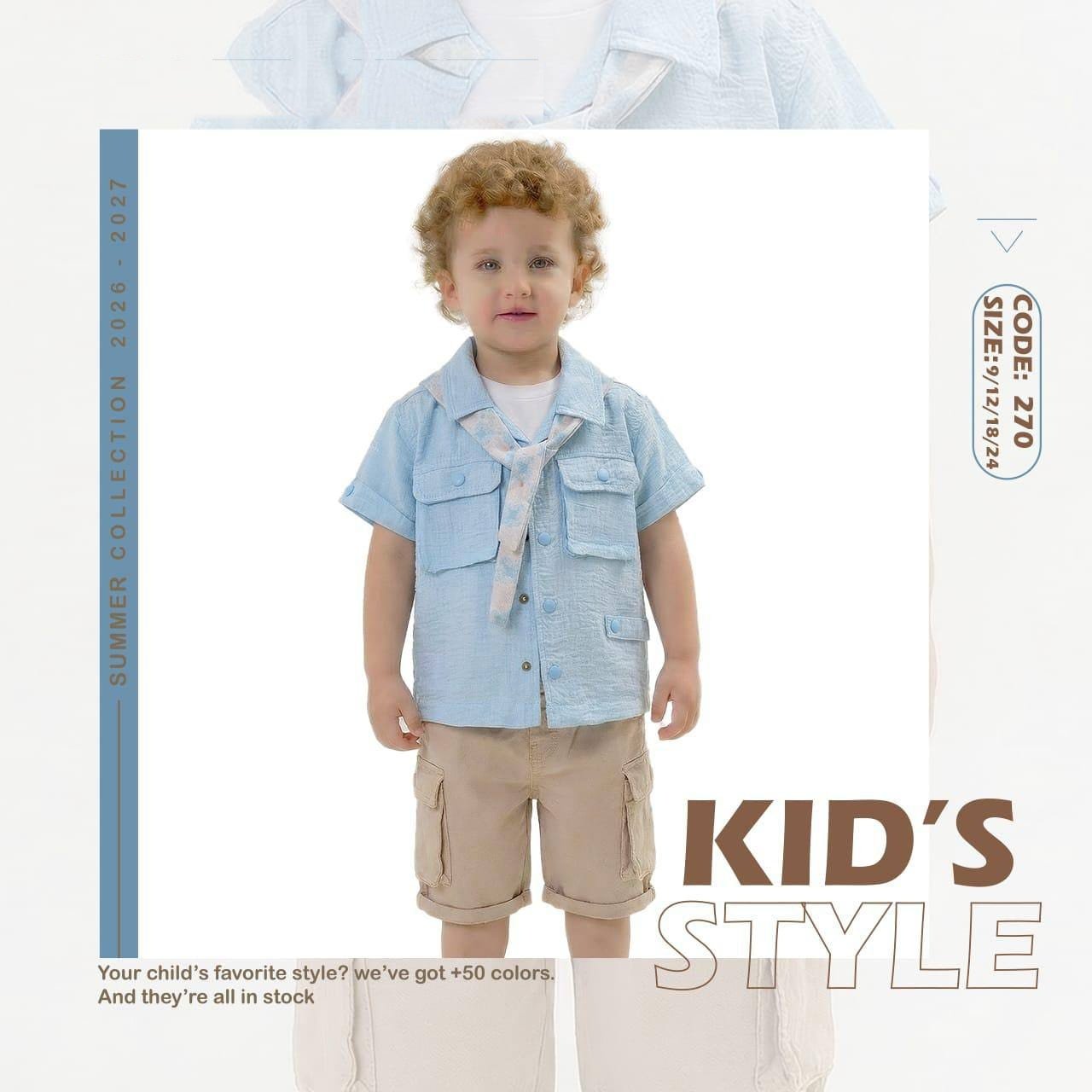 Ensemble bébé Garçon — Réf. 270